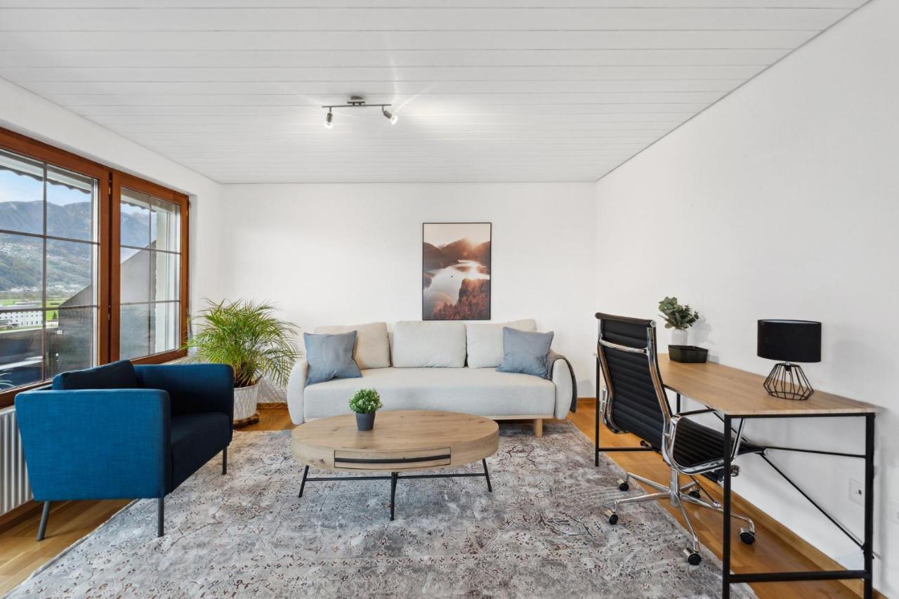 Sonniges Apartment Mit Traumhaftem Bergblick Buchs  Exterior foto