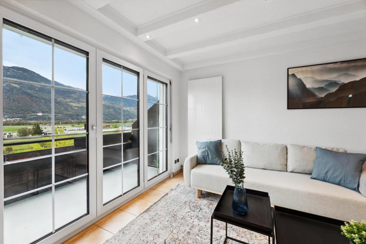 Sonniges Apartment Mit Traumhaftem Bergblick Buchs  Exterior foto